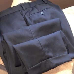 Alfani black wool pants